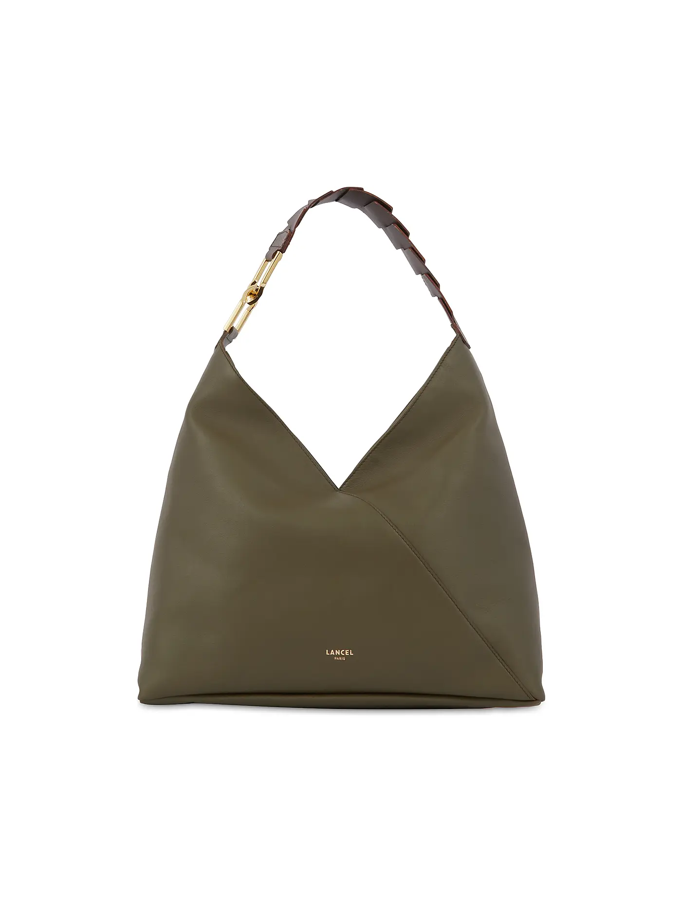 LANCEL | Ledertasche - Hobo Bag PAGODE | olive